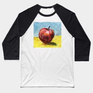 Red Apple Painting Baseball T-Shirt